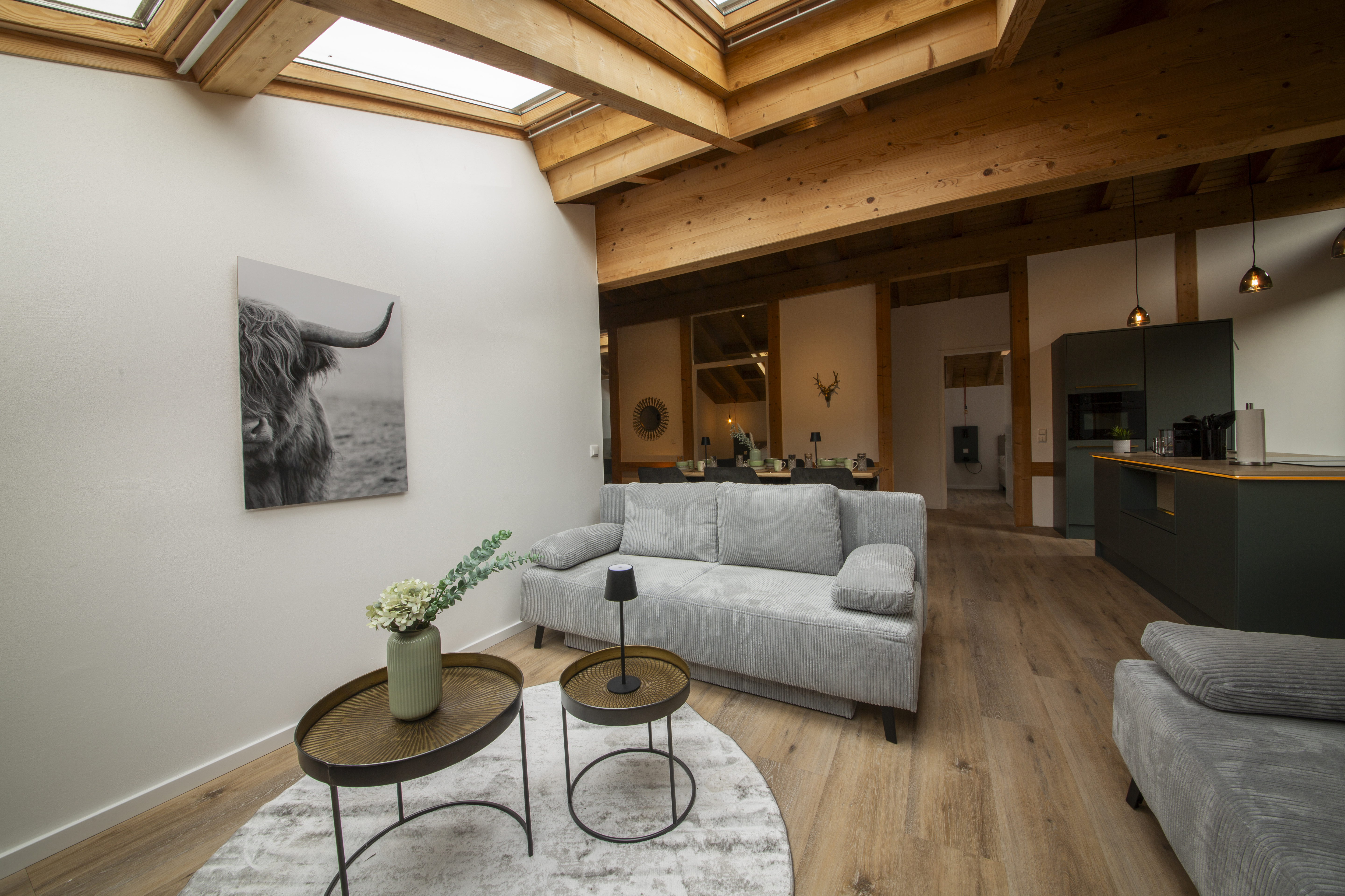 Wohnzimmer und Küche – Interior
